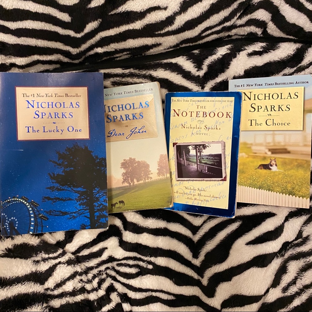 Nicholas Sparks Books - Set of 4